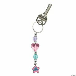 Deals 🛒 #1 Mom Beaded Keychain Craft Kit - Makes 12 😉