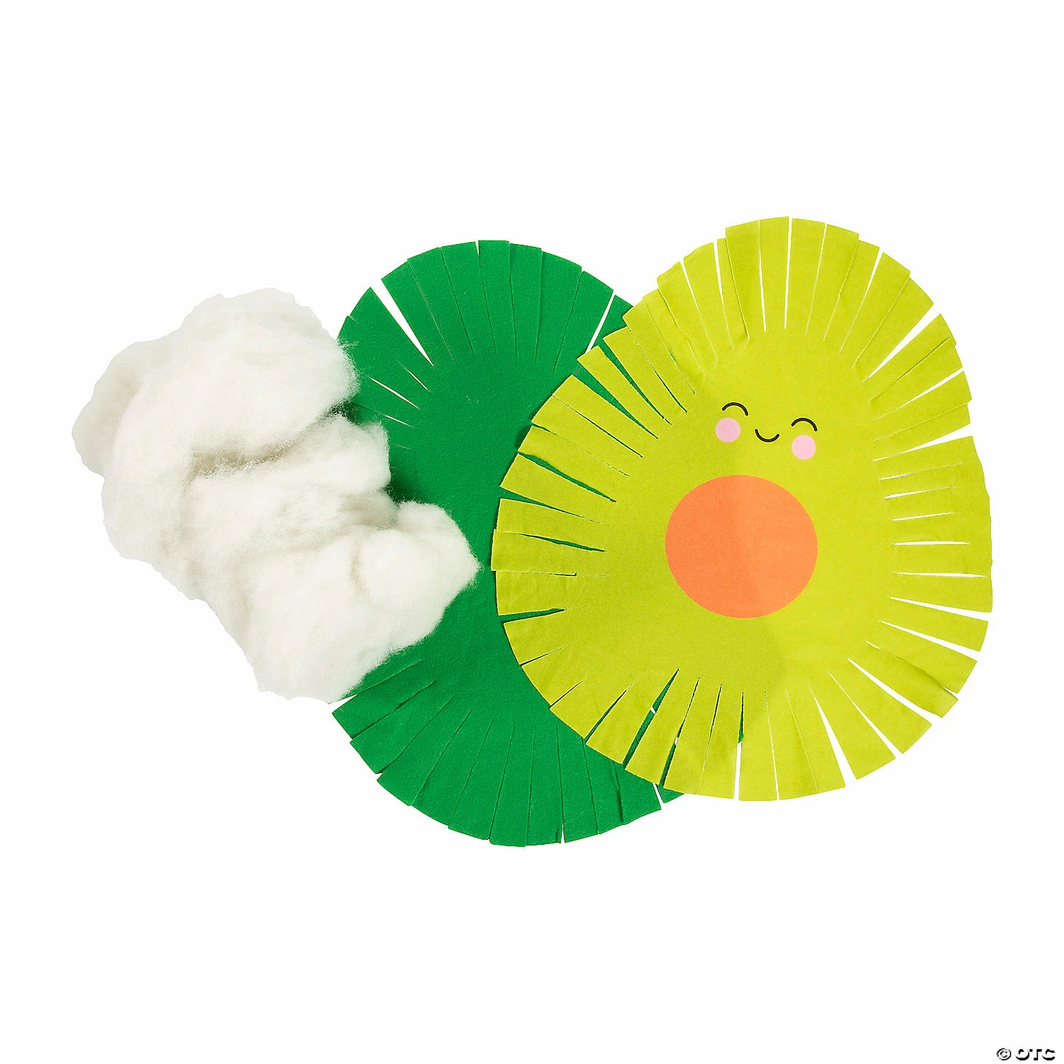 Hot Sale ๐ Avocado Fleece Tied Pillow Craft Kit - Makes 6 ๐งจ - Image 2