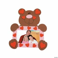 Coupon π― Bear Picture Frame Magnet Craft Kit - Makes 12 π₯