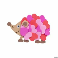 Hot Sale π Bright Heart Hedgehog Magnet Craft Kit - Makes 12 π