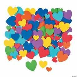 Best deal π€© Bulk Bright Heart Self-Adhesive Shapes - 532 Pc. π