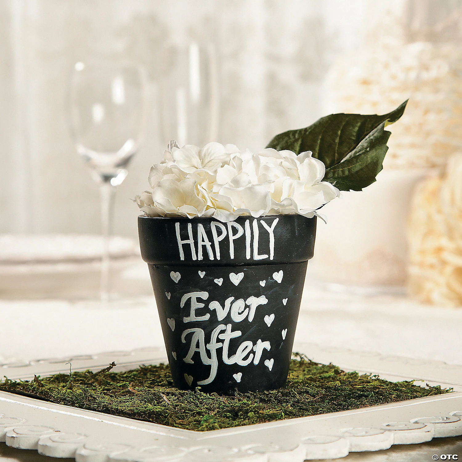 Discount ๐ Ceramic Chalkboard Flowerpots - 12 Pc. โญ - Image 3