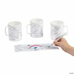 Best deal 🤩 Color Your Own Mom Artist Mugs - 12 Pc. 👍