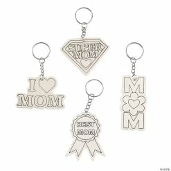 Deals π Color Your Own π© Motherβs Day Keychains - 12 Pc. π