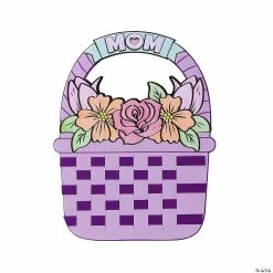 Discount ❤️ Color Your Own 👩 Mother’s Day Weaving Basket Craft Kit - Makes 12 😍