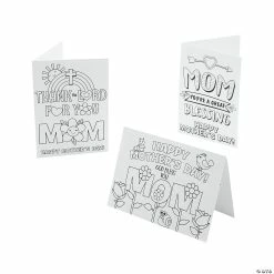 Deals ⌛ Color Your Own Religious 👩 Mother’s Day Cards – 12 Pc. 💯