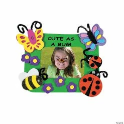 New 🧨 Cute As a Bug Picture Frame Magnet Craft Kit - Makes 12 🔥