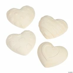 Wholesale 🧨 DIY Ceramic Hearts - 12 Pc. 🤩