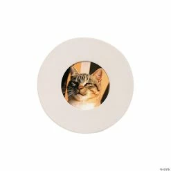 New ⌛ DIY Ceramic Round Picture Frames - 6 Pc. 🤩