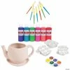 Wholesale 🔔 DIY Ceramic Teapot Flower Planter Decorating Kit - 42 Pc. ⭐