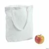 Wholesale 🔔 DIY Large White Canvas Tote Bags - 48 Pc. 😀