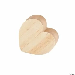 Flash Sale ๐ DIY Unfinished Wood Heart Shapes โ 6 Pc. ๐