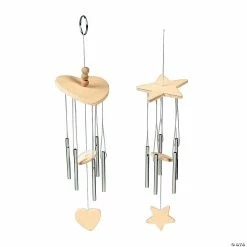 Top 10 👍 DIY Unfinished Wood Wind Chimes - 12 Pc. 😀