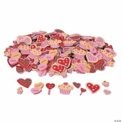 Top 10 π Fabulous Foam Self-Adhesive Valentine Cookie & π¬ Candy Shapes - 500 Pc. π