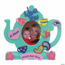 Coupon β¨ Fabulous Foam Stand-Up Teapot Picture Frames - Makes 12 π