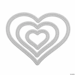 Best Sale 🎉 Heart Cutting Dies - 3 Pc. 👍