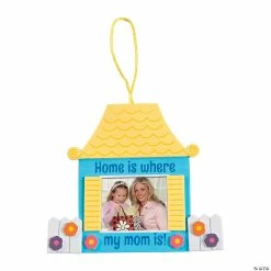 Top 10 π Home Is Where My Mom Is Picture Frame Craft Kit - Makes 12 π