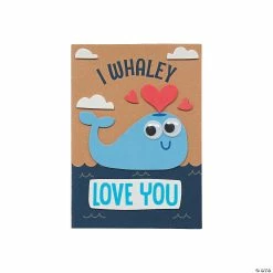 Promo π€© I Whaley Love You Card Craft Kit - Makes 12 βοΈ