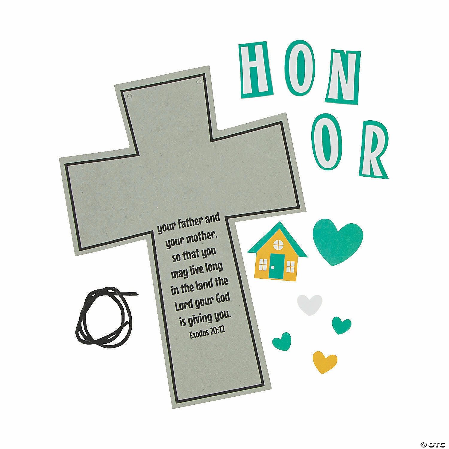 Best Sale ๐ Inspirational ๐ฉ Mother & Father Cross Craft Kit - Makes 12 โญ - Image 2