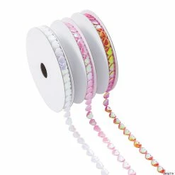 Best reviews of 🎁 Iridescent Heart-Shaped Ribbon - 1/4" - 3 Pc. 😀