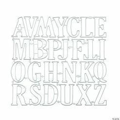 Buy 🌟 Letter Cutting Dies ❤️