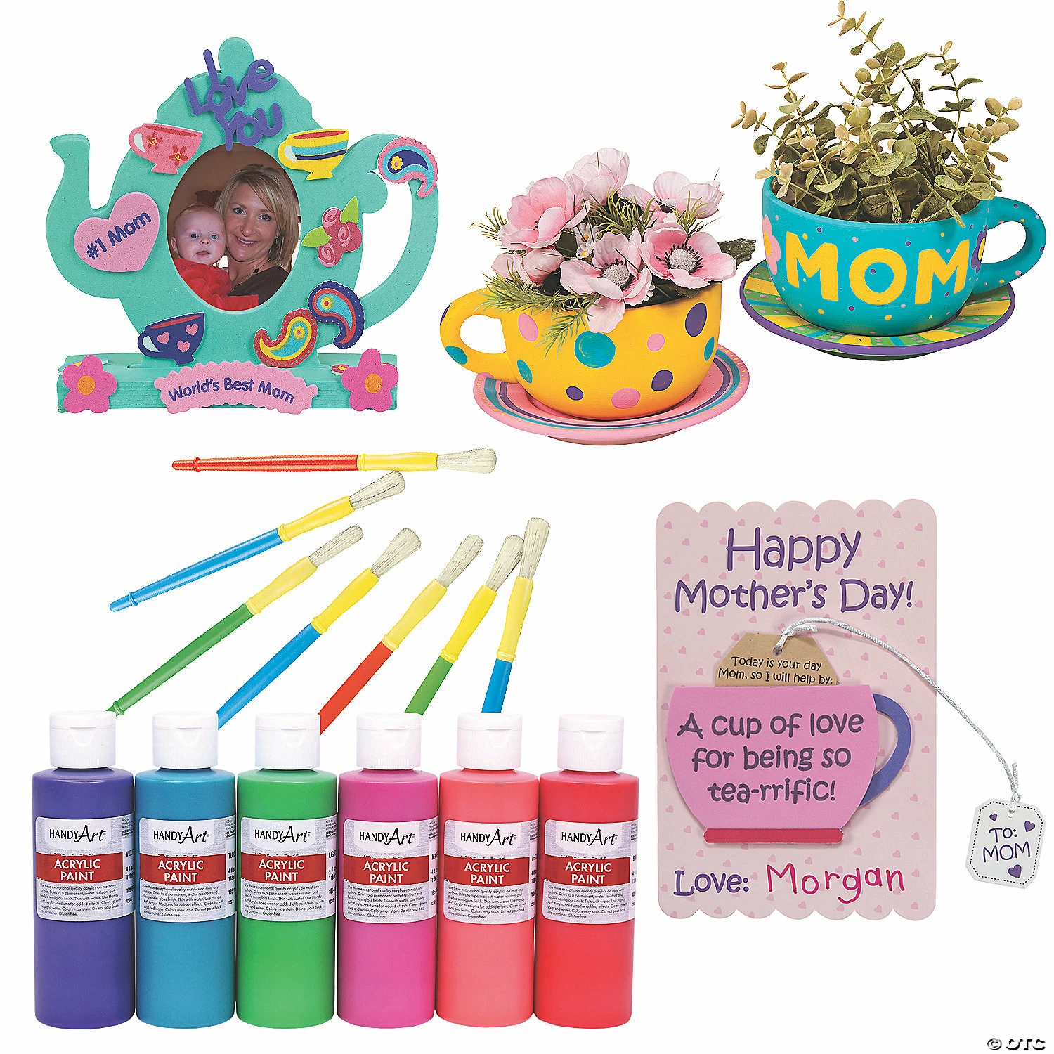 Best Pirce π Motherβs Day Tea Craft Kit Assortment β Makes 36 π