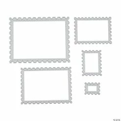 Best Sale 🎁 Rectangle Wave Cutting Dies - 5 Pc. ✔️