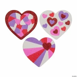 Cheap π₯° Valentine Hearts Sand Art Craft Kit - Makes 12 π
