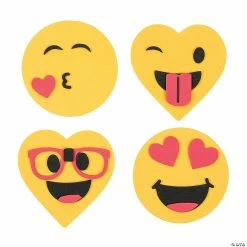 Best Pirce ✔️ Valentine's Day Emoji Magnet Craft Kit - Makes 12 ❤️